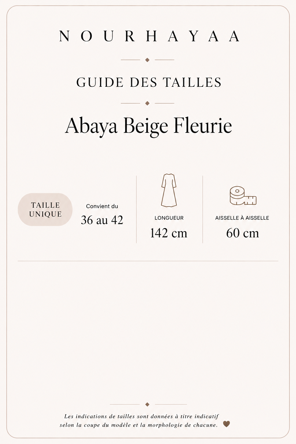 Kimono Beige aux manches fleuries