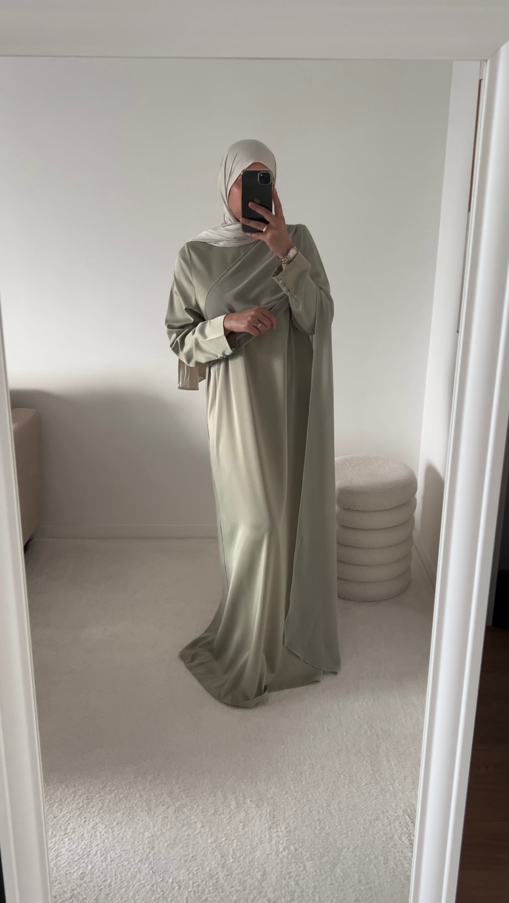 Abaya Sauge Cape